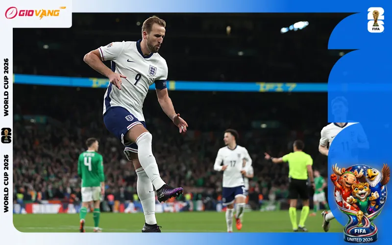 Harry Kane được dự đoán Vua phá lưới tại World Cup 2026