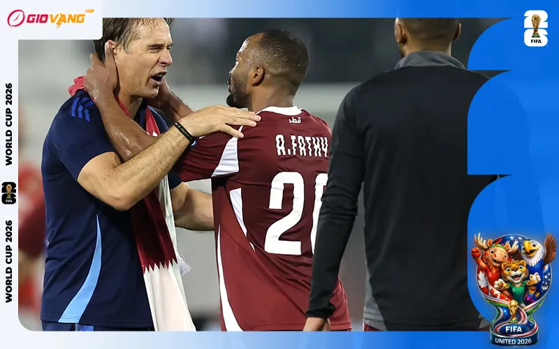 Nhận định đội tuyển Qatar tại World Cup 2026 nổi bật với HLV Lopetegui