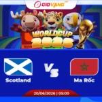 Soi kèo Scotland vs Maroc 05h00 ngày 20/6/2026 – World Cup 2026